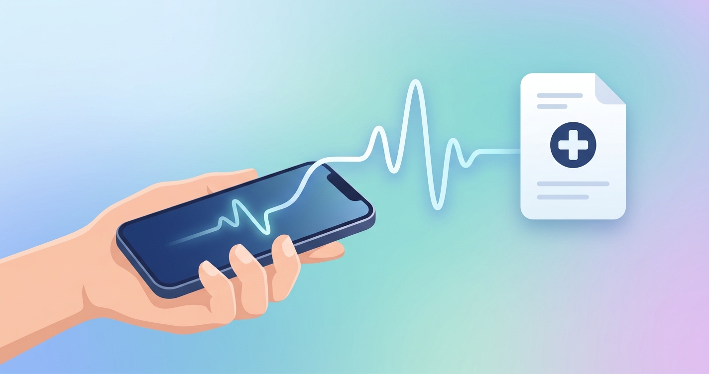 Is there a simple way to take my pulse and share it with my doctor from my phone?